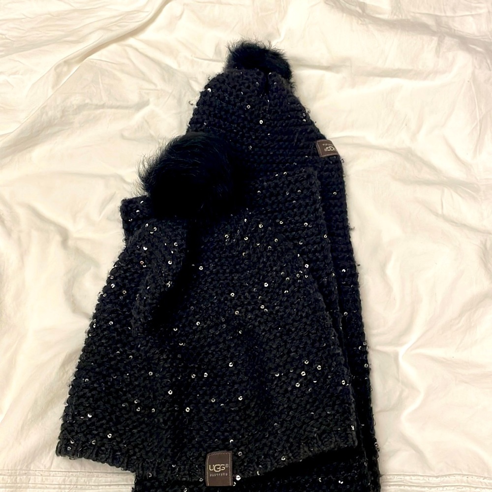 Ugg hat and scarf